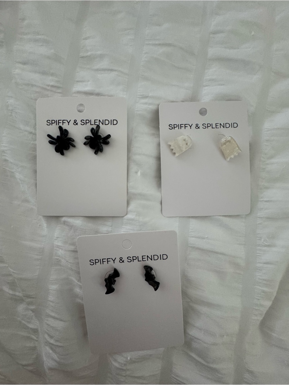 fall / halloween studded earring bundle